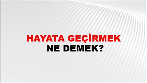 Kendi Yaratıcılığını Hayata Geçirmek