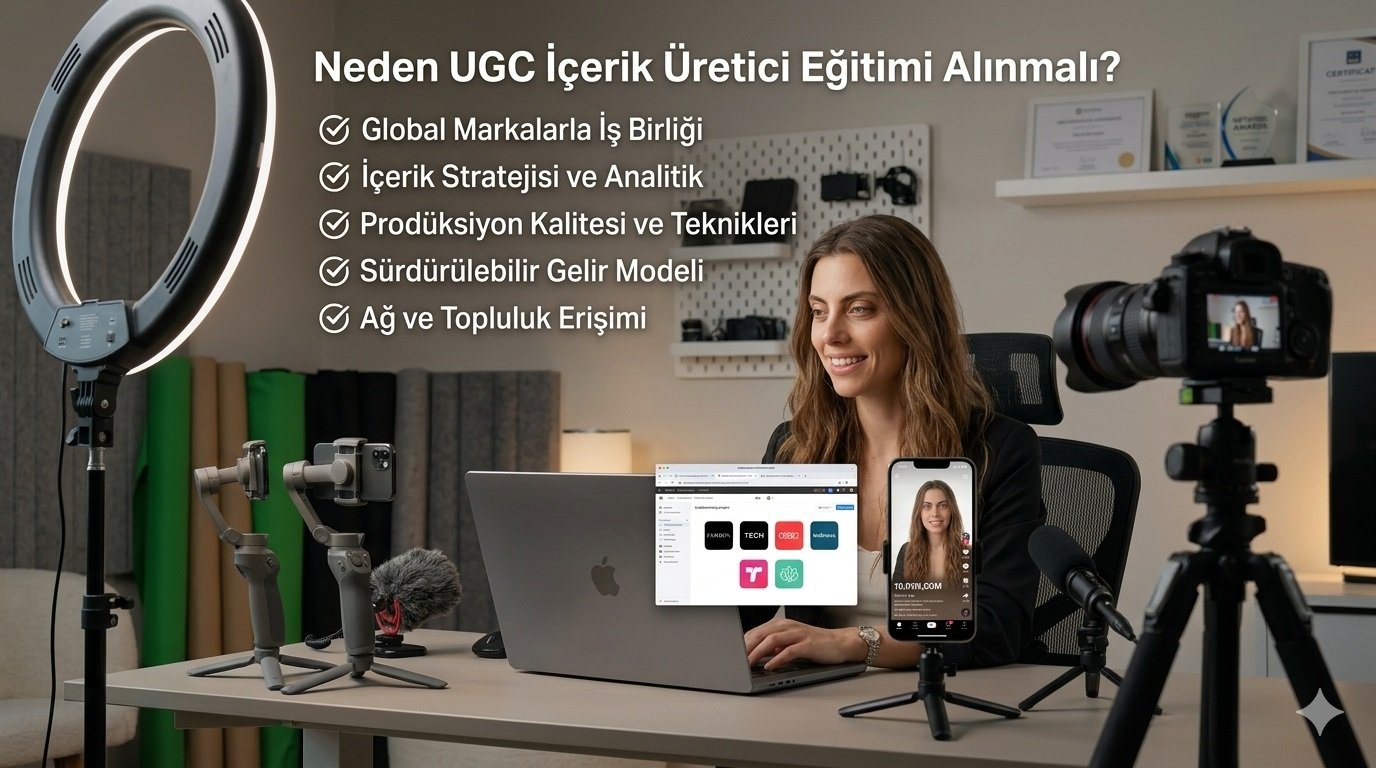 Neden UGC İçerik Üretici Eğitimi Alınmalı?