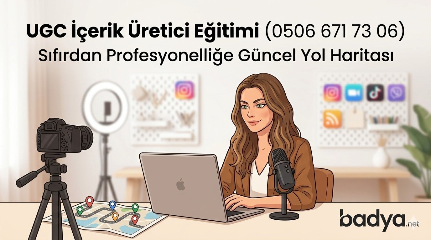 UGC İçerik Üretici Eğitimi (0506 671 73 06) Sıfırdan Profesyonelliğe Güncel Yol Haritası