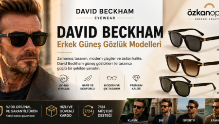 David Beckham Erkek Güneş Gözlük Modelleri